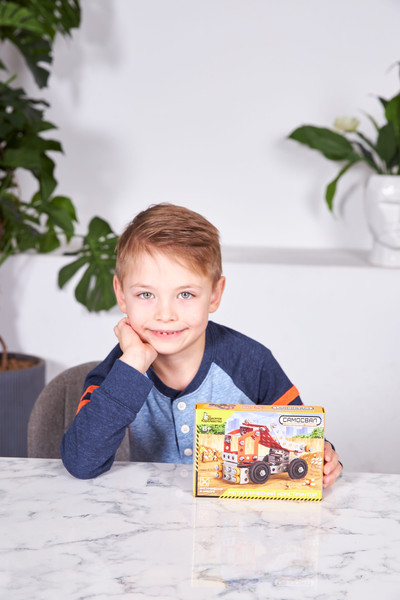 Изображение товара Конструктор Десятое королевство Строительная техника. Самосвал / 02134