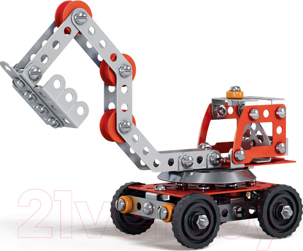 Изображение товара Конструктор Десятое королевство Строительная техника. Экскаватор / 02138