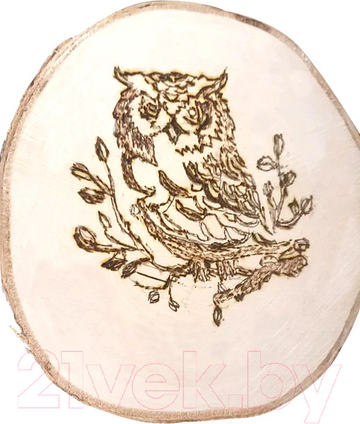 Изображение товара Набор для выжигания Десятое королевство На спиле дерева / 04129