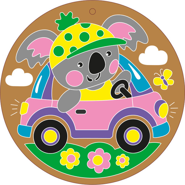 Изображение товара Набор для творчества Десятое королевство Роспись по дереву Коала / 04433