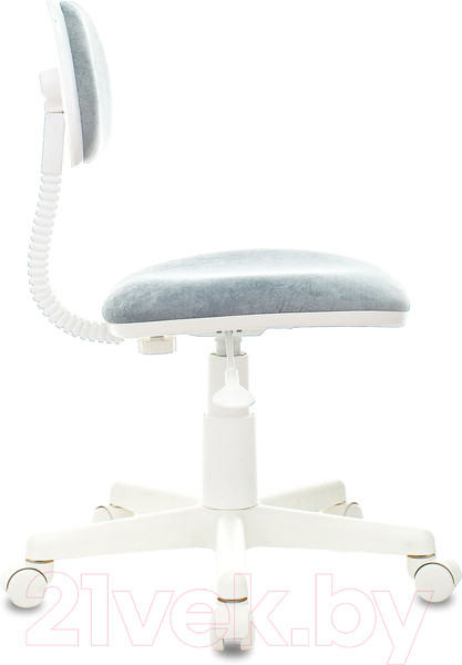 Изображение товара Кресло детское Бюрократ CH-W201NX (серо-голубой Light-28/пластик белый)