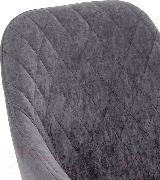 Изображение товара Стул Импэкс Leset Слим с подлокотниками (белый/велюр графит)