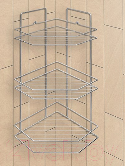 Изображение товара Полка для ванной Remocolor 67-0-655 (хром)