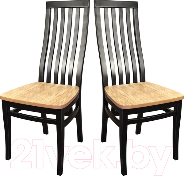 Изображение товара Стул Мебелик Мариус М 50 (дуб/черный)