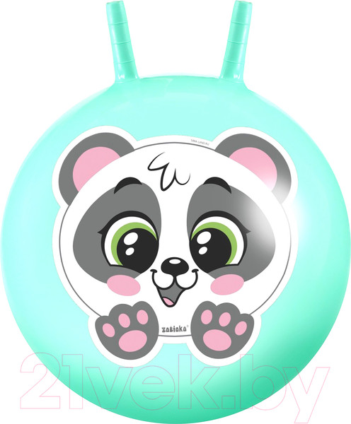 Изображение товара Фитбол с рожками Zabiaka Панда / 7350276