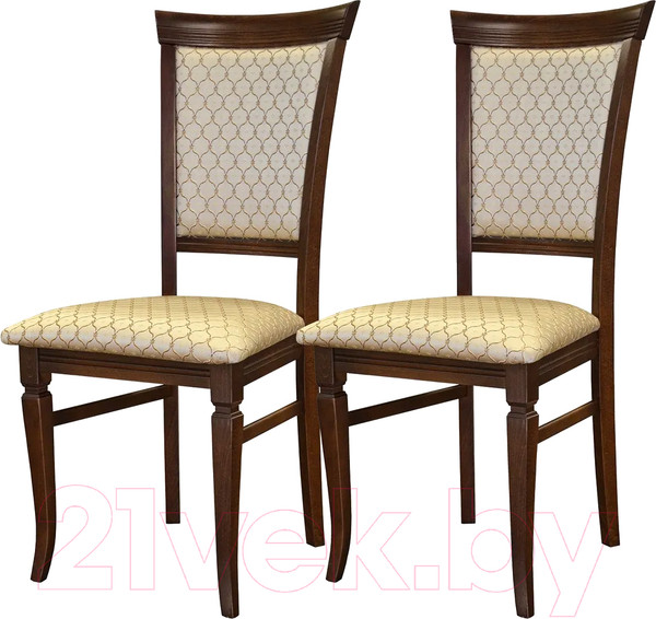 Изображение товара Стул Мебелик Бонита (орех/арш оскар бежевый)