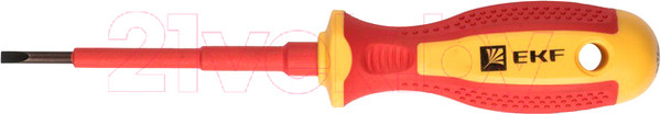 Изображение товара Отвертка EKF sl-3-75-exp-in