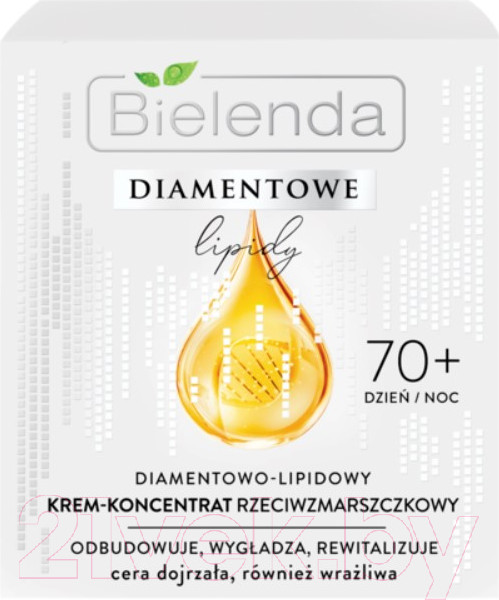 Изображение товара Крем для лица Bielenda Diamond Lipids Против морщин 70+ Алмазнолипидный (50мл)