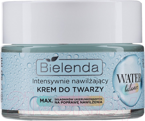 Изображение товара Крем для лица Bielenda Water Balance Интенсивно увлажняющий (50мл)
