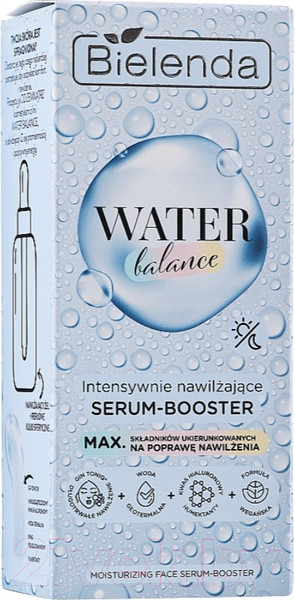 Изображение товара Сыворотка для лица Bielenda Water Balance Интенсивно увлажняющая (30г)