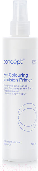 Изображение товара Сыворотка для волос Concept Profi Touch Выравнивание и защита структуры волос п/окрашиванием (240мл)