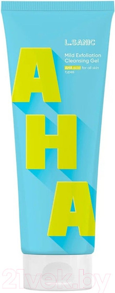 Изображение товара Гель для умывания L.Sanic Mild AHA Acid Exfoliation Cleansing Gel (150мл)