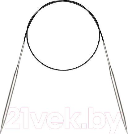 Изображение товара Спицы для вязания No Brand На металлическом тросе d6.0мм (100см)