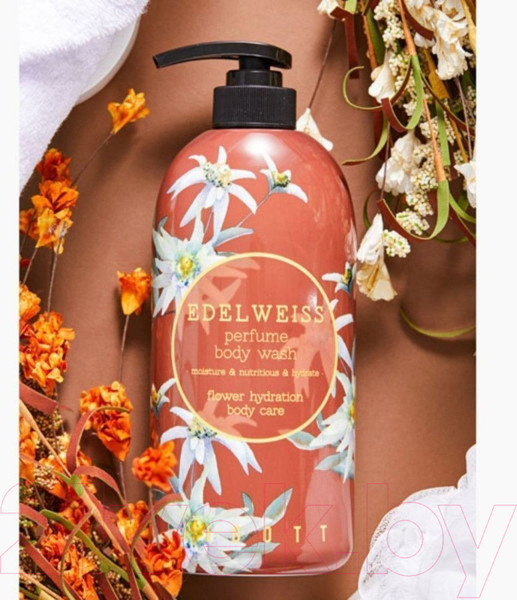 Изображение товара Гель для душа Jigott Edelweiss Perfume Body Wash (750мл)