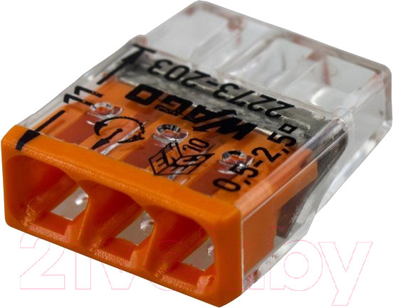 Изображение товара Набор клемм Wago 2273-203 / 07-5132 (100шт)