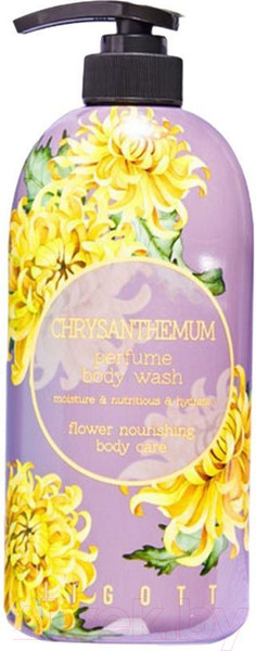Изображение товара Гель для душа Jigott Chrysanthemum Perfume Body Wash (750мл)
