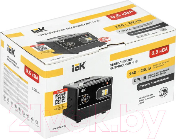 Изображение товара Стабилизатор напряжения IEK IVS21-1-D05-13