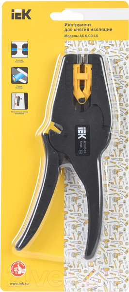 Изображение товара Инструмент для зачистки кабеля IEK Master / TFS10-1-10