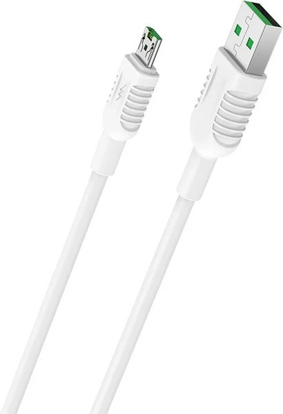 Изображение товара Кабель Borofone BX33 AM-microBM (1.2м, белый)