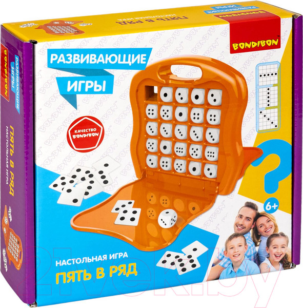 Изображение товара Развивающая игра Bondibon Пять в ряд / ВВ5668