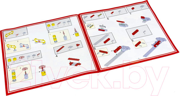Изображение товара Конструктор Bondibon Пожарная Служба Пожарная машина / ВВ5705 (349эл)