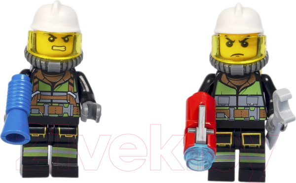 Изображение товара Конструктор Bondibon Пожарная Служба Пожарная машина / ВВ5707 (487эл)