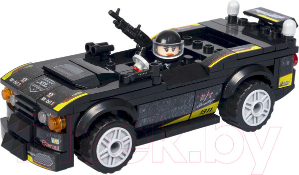 Изображение товара Конструктор Bondibon Полицейский патруль Машина / ВВ5713 (274эл)