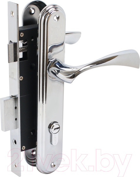 Изображение товара Замок врезной БУЛАТ Номос ЗВ4-1.03.04 (хром)