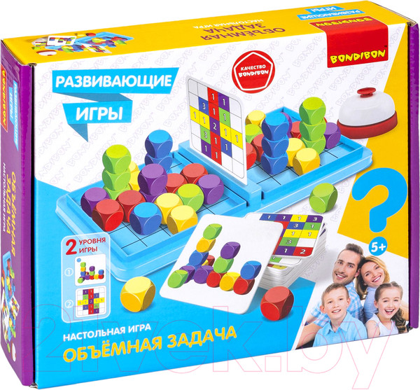 Изображение товара Развивающая игра Bondibon Объемная задача / ВВ5667