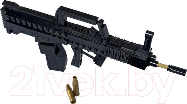 Изображение товара Конструктор Bondibon Военный Десант Автомат / ВВ5711 (170эл)