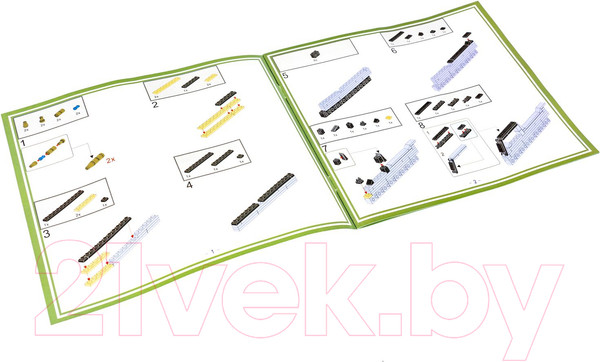 Изображение товара Конструктор Bondibon Военный Десант Автомат / ВВ5711 (170эл)