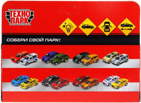 Изображение товара Автомобиль игрушечный Технопарк Mercedes-Benz Gle Полиция / GLE-12SLPOL-WH