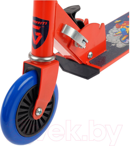 Изображение товара Самокат-снегокат Graffiti 2в1 Super Rider / 4291943