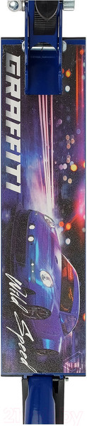Изображение товара Самокат-снегокат Graffiti 2в1 Wild Speed / 4291944
