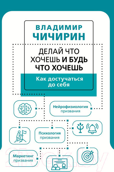 Изображение товара Книга АСТ Делай что хочешь и будь что хочешь. Как достучаться до себя (Чичирин В.)