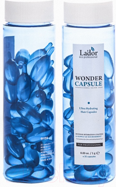 Изображение товара Масло для волос La'dor Wonder Capsule Увлажняющее  (70x1г)