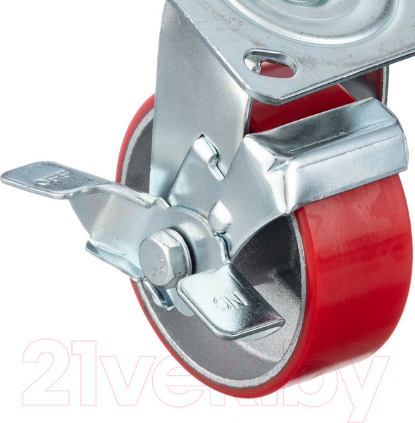 Изображение товара Опора колесная для тележки складской Стелла-техник 29125CPUB1