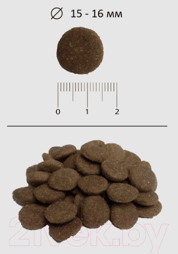 Изображение товара Сухой корм для собак Blitz Pets Sensitive Adult Beef & Rice / 4210 (15кг)