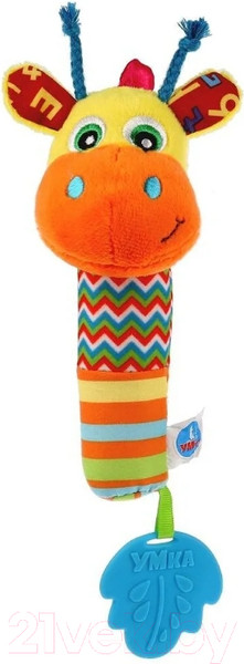 Изображение товара Прорезыватель для зубов Умка Веселый жирафик / RS-G3 (250)