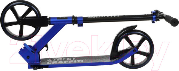 Изображение товара Самокат городской Graffiti ABEC 9 / 7350709 (синий)
