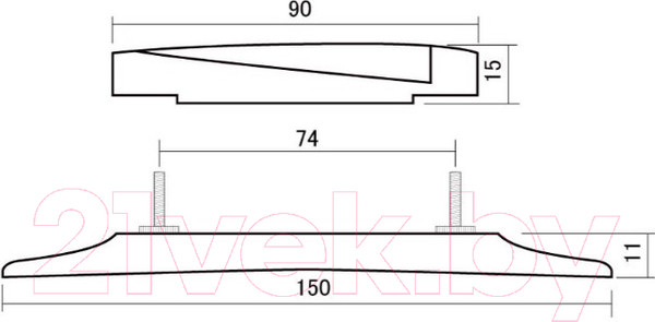Изображение товара Бридж Hosco F-2805