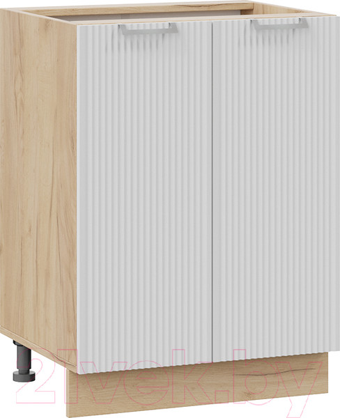 Изображение товара Шкаф-стол кухонный ТриЯ Кимберли 1Н6 (дуб крафт золотой/сноу)