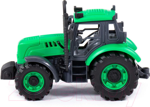 Изображение товара Трактор игрушечный Полесье Прогресс / 94162 (зеленый)