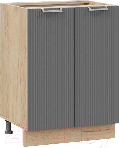 Изображение товара Шкаф-стол кухонный ТриЯ Кимберли 1Н6 (дуб крафт золотой/титан)