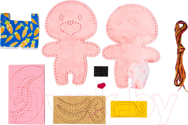 Изображение товара Набор для шитья Десятое королевство Плюшевая игрушка своими руками Зайка / 04376