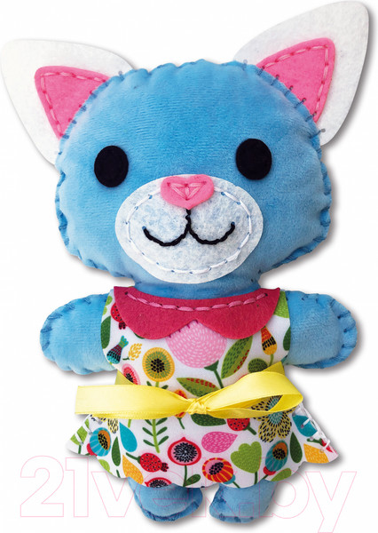 Изображение товара Набор для шитья Десятое королевство Плюшевая игрушка своими руками Кошечка / 04370