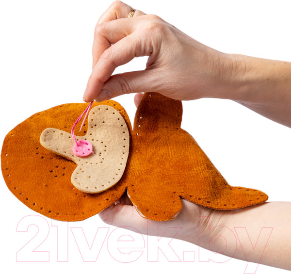 Изображение товара Набор для шитья Десятое королевство Плюшевая игрушка своими руками Хомяк / 04373