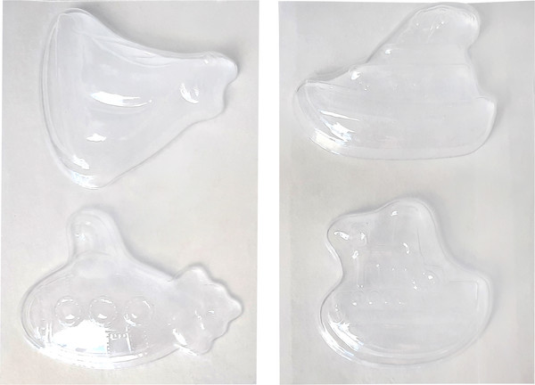 Изображение товара Набор для творчества Десятое королевство Магниты из гипса под роспись Кораблики / 04486