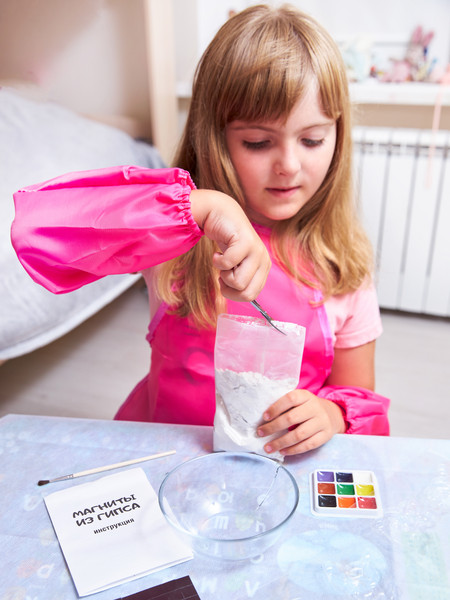 Изображение товара Набор для творчества Десятое королевство Магниты из гипса под роспись Кораблики / 04486