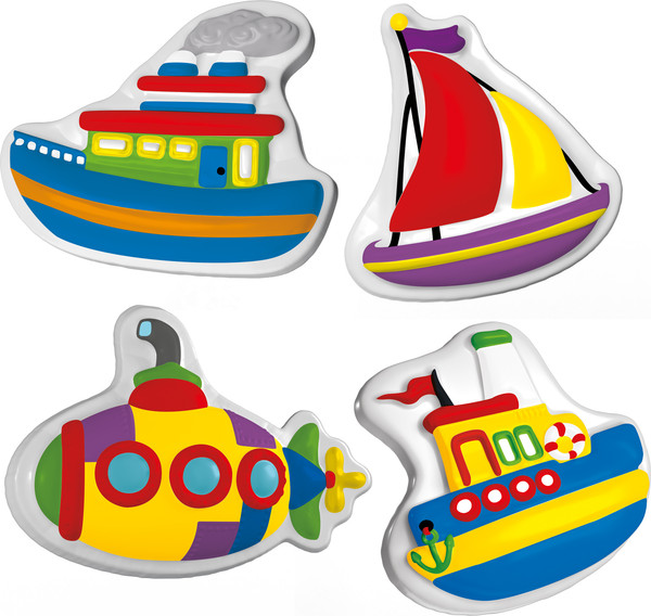 Изображение товара Набор для творчества Десятое королевство Магниты из гипса под роспись Кораблики / 04486